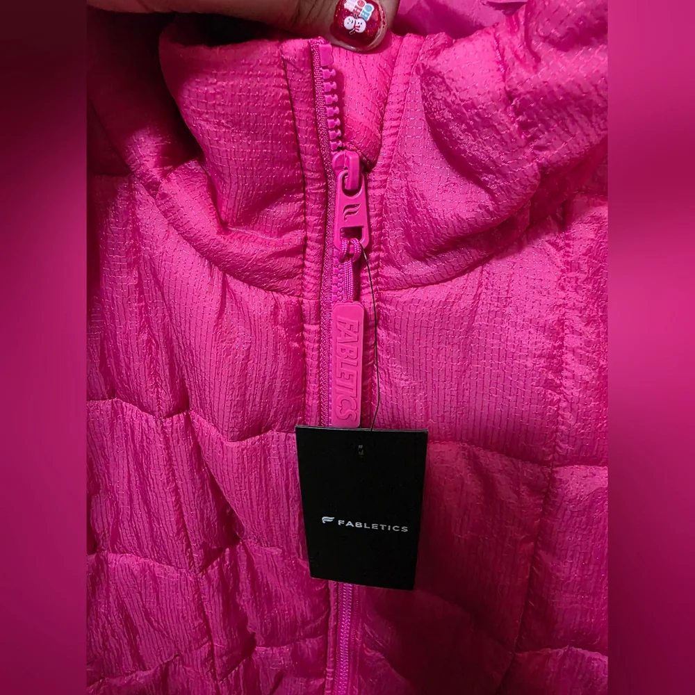 NWT Fabletics Daydreamer Quilted Oversized Jacket - Picture 9 of 11